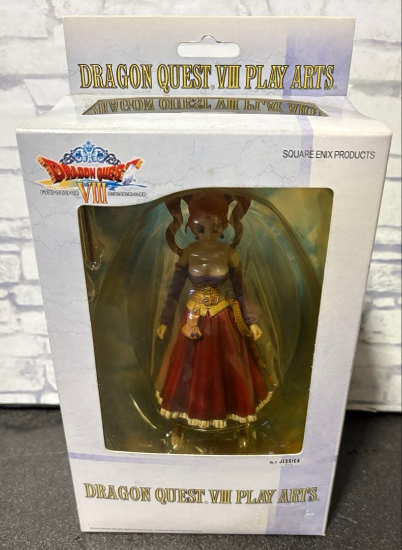 ドラゴンクエスト8 ゼシカ　プレイアーツ　フィギュア　新品未開封