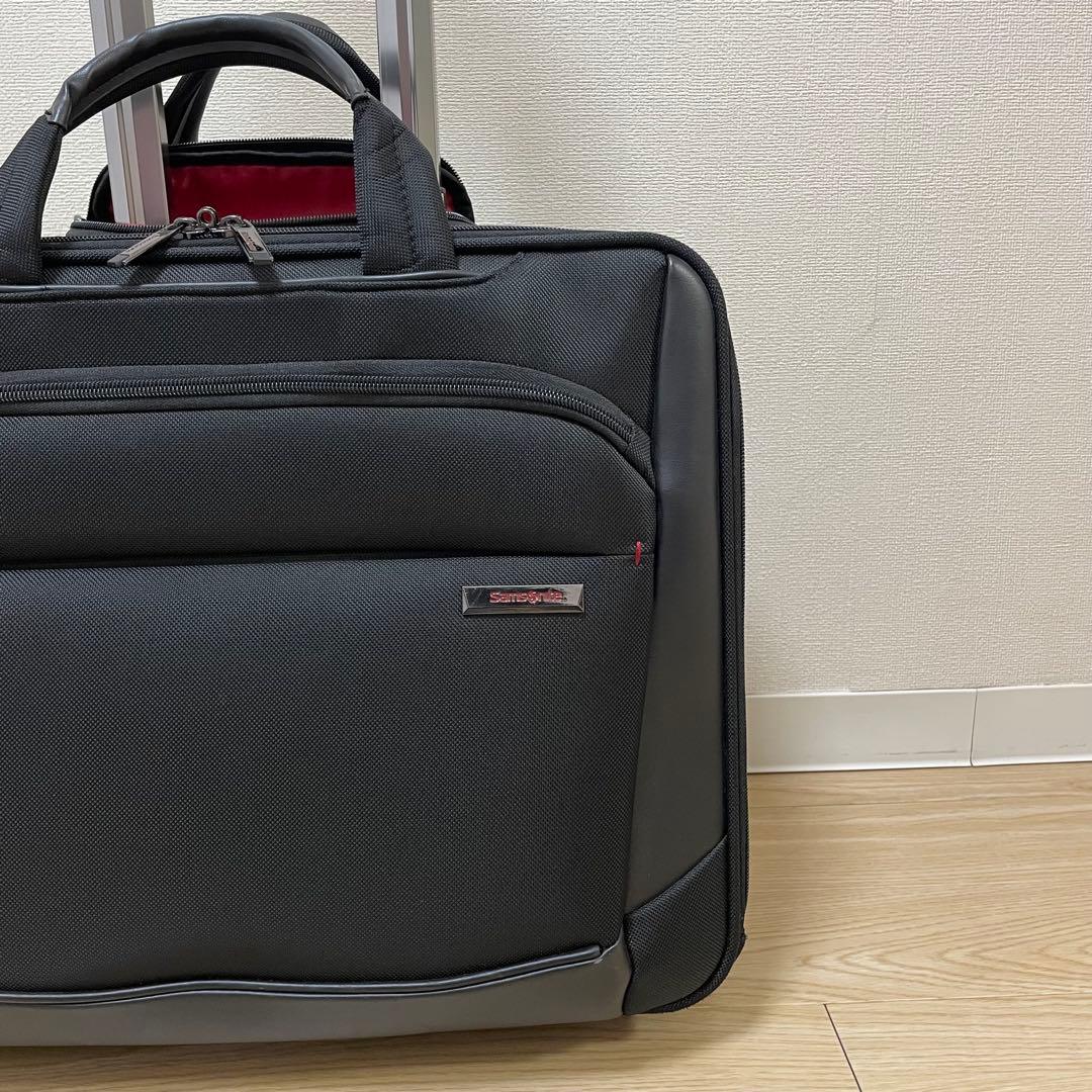 美品 サムソナイト 2輪 キャリーバッグ スーツケース