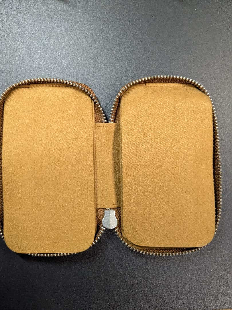 ガレンレザー　6本挿しペンケース　クレイジーホースレザー