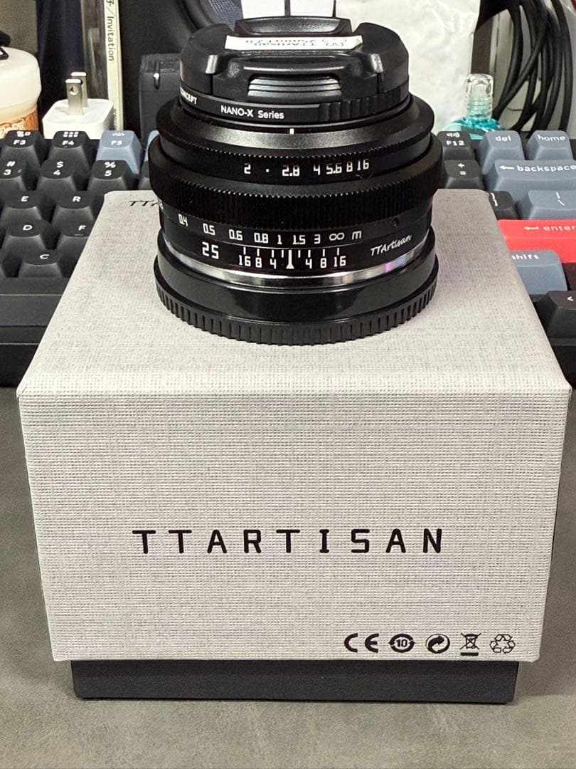 TTArtisan 25mm f/2 C Sony Eマウント用　おまけ付
