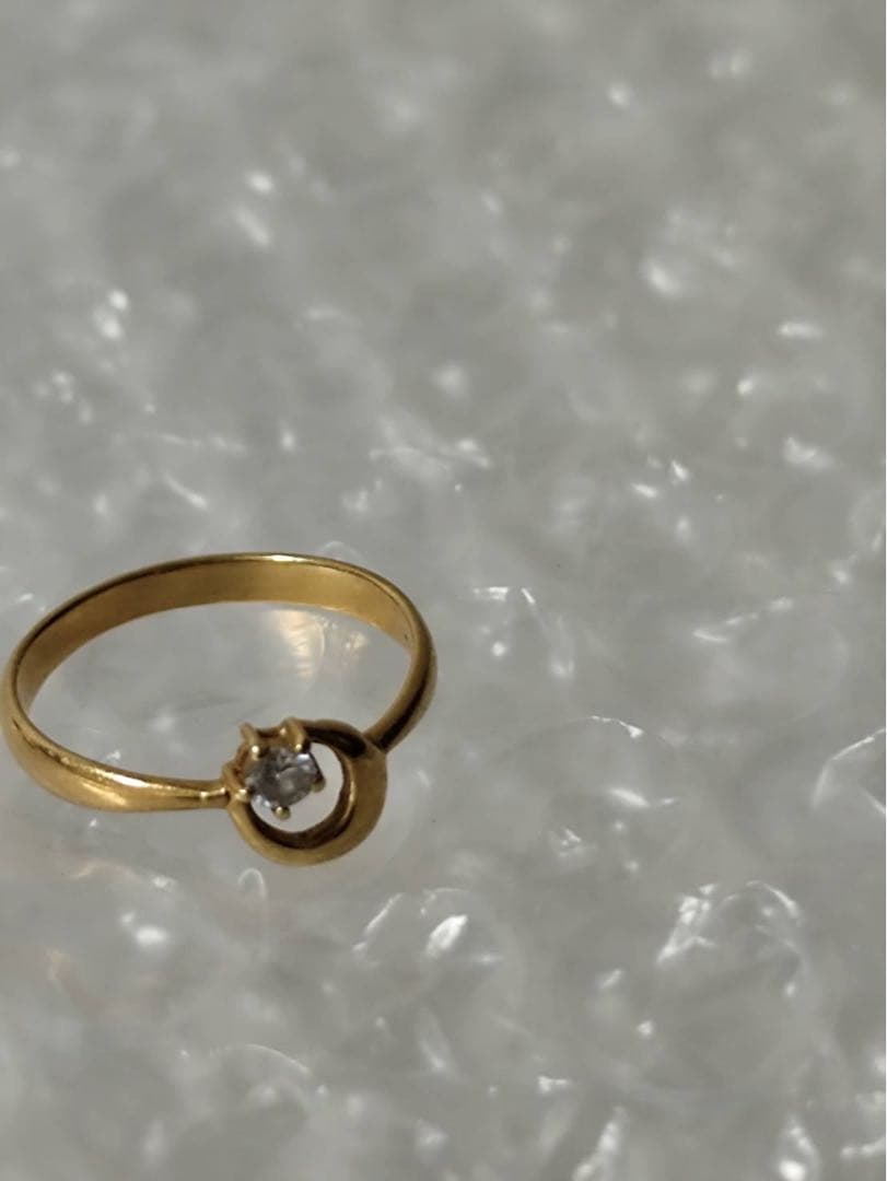 K18 ダイヤモンドリング