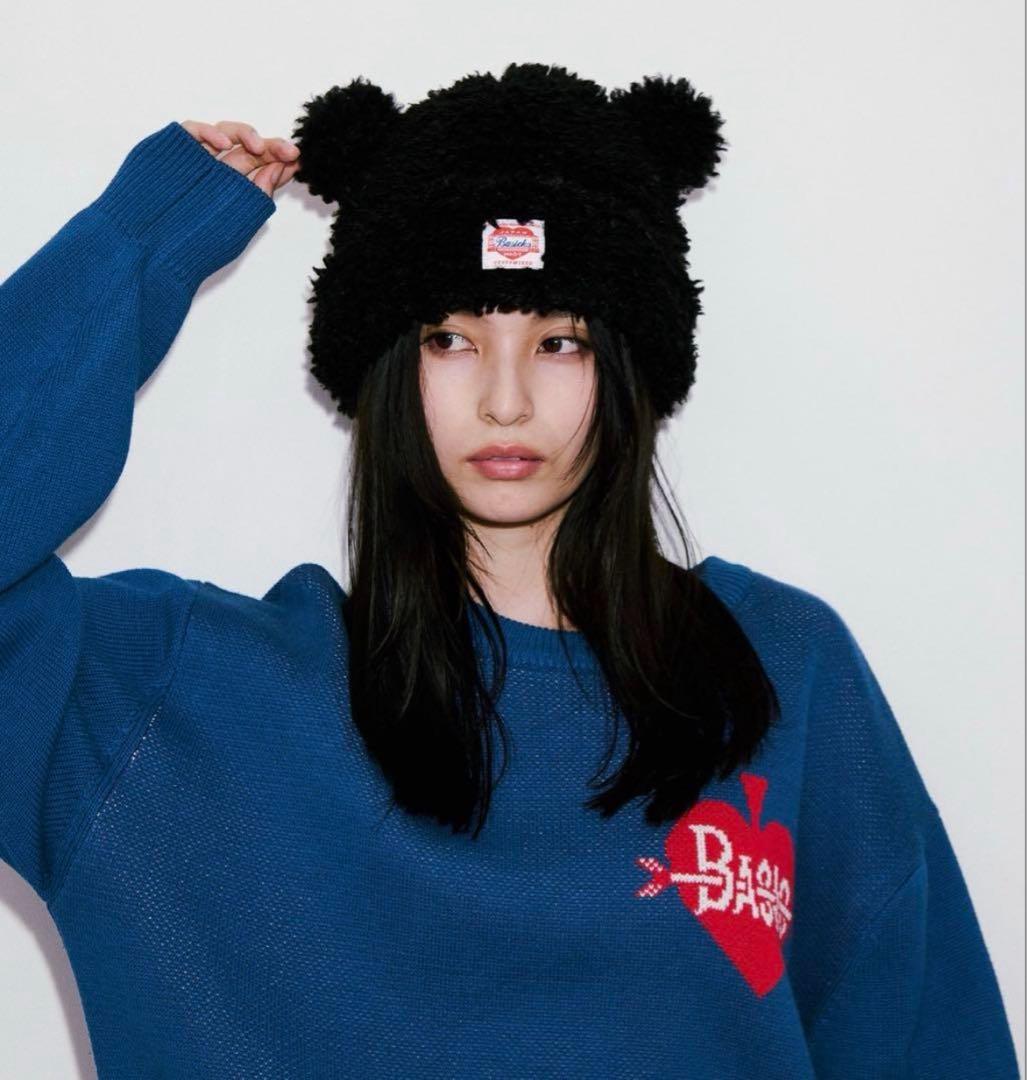 [美品]BASICKS Bear Beanie Sサイズ