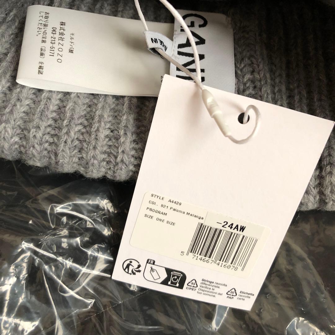 新品　正規品　GANNI ガニー　ニット帽