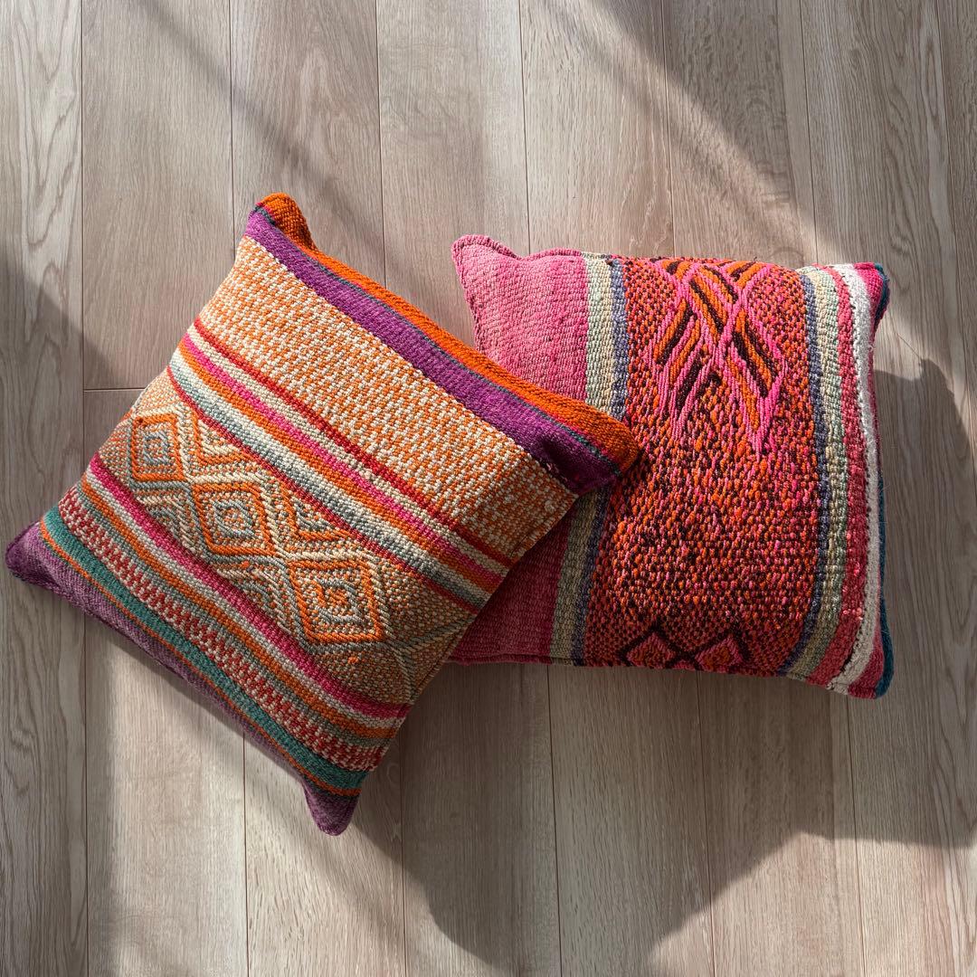 クッションカバー　キリム　オールドキリム