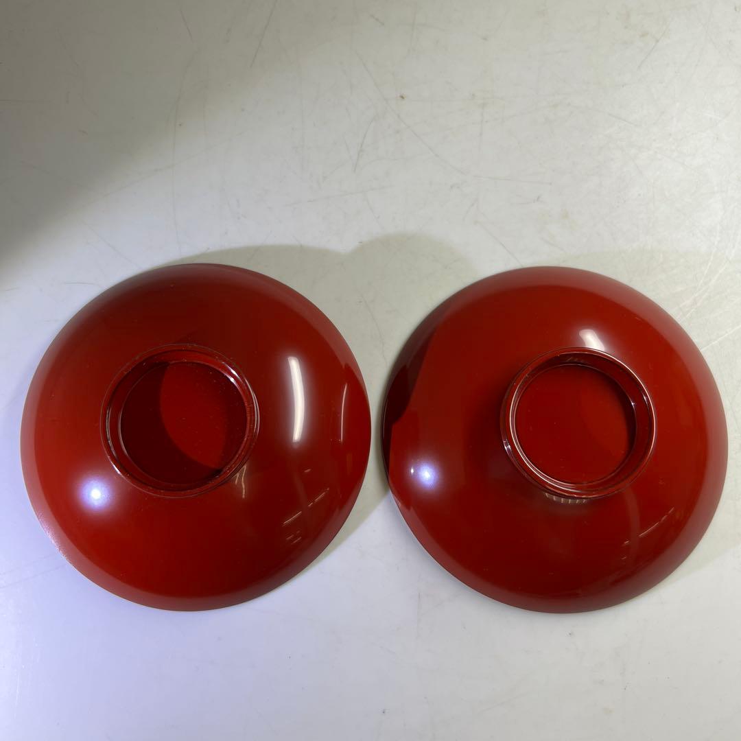 輪島塗　極上蒔絵　東海道盃2客　共箱　口径約10㎝　東Y8-0108③タエサ