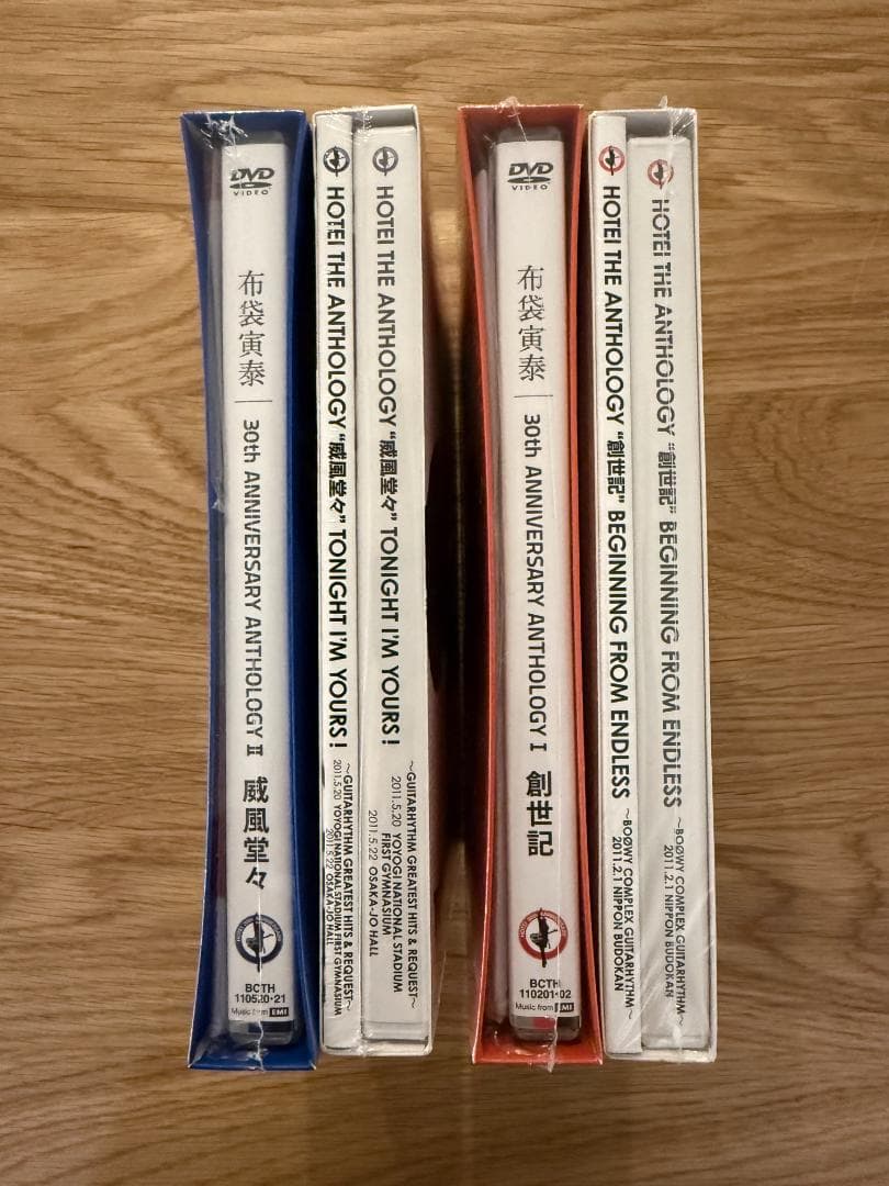 【新品未開封】【ツアー会場限定版】布袋寅泰THE ANTHOLOGY DVD４点