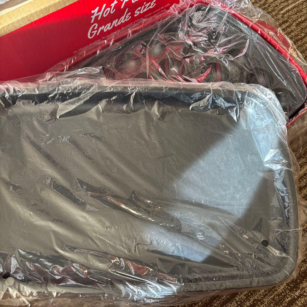 BRUNO レッド　ブルーノ　ホットプレート　グランデ　BOE026-RD 赤