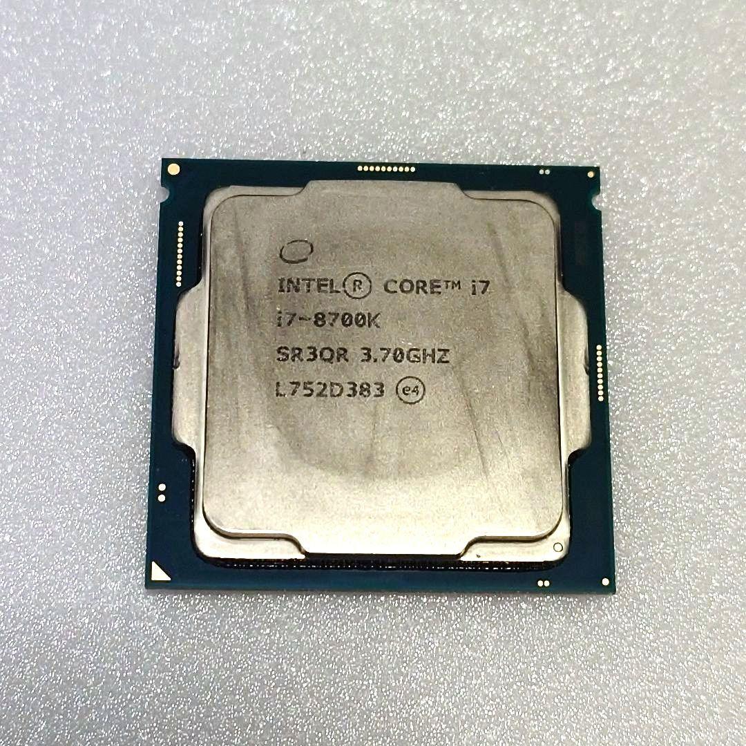 Intel Core i7 8700K CPU 【動作確認済】
