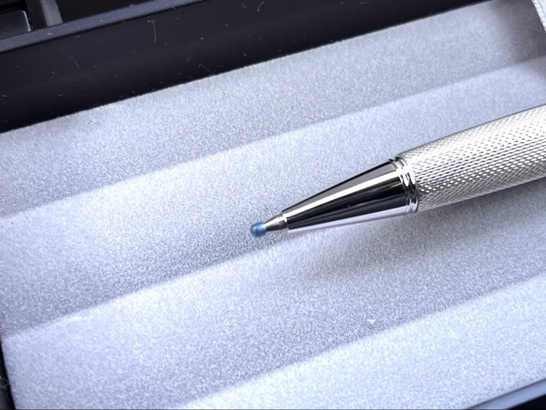 PILOT グランセ スターリングシルバー ボールペンバーリィコーン ストライプ