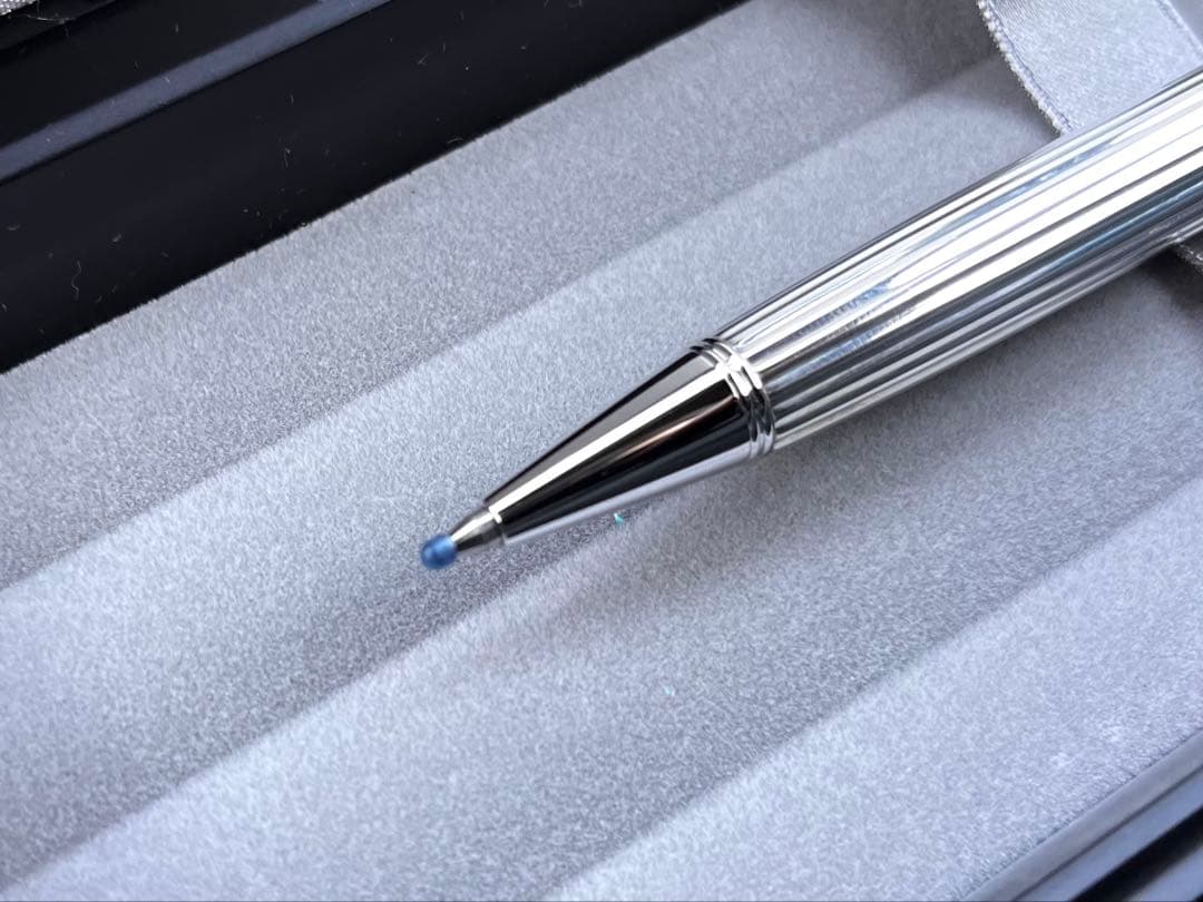 PILOT グランセ スターリングシルバー ボールペンバーリィコーン ストライプ