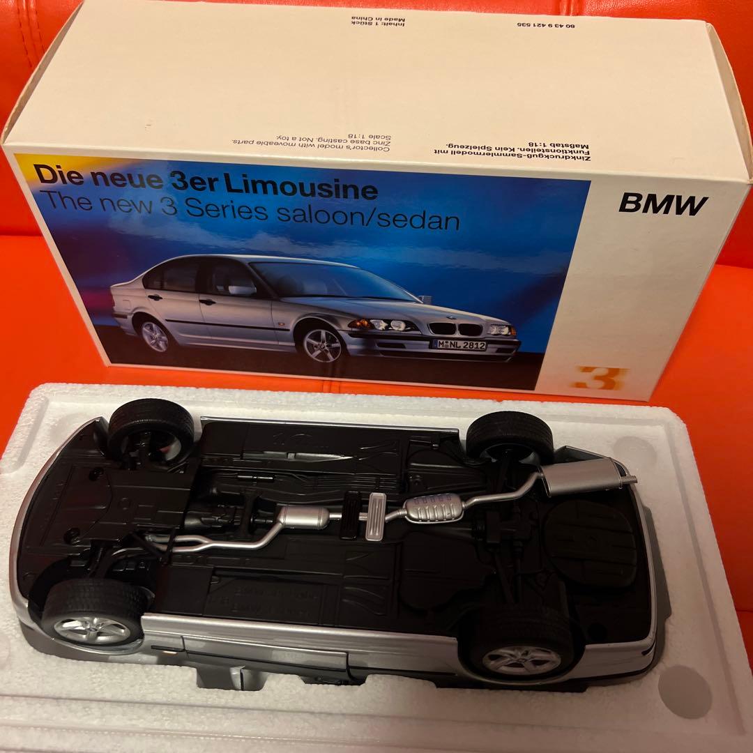 希少‼️ BMW E46前期　1:18 フィギュア　ミニカー