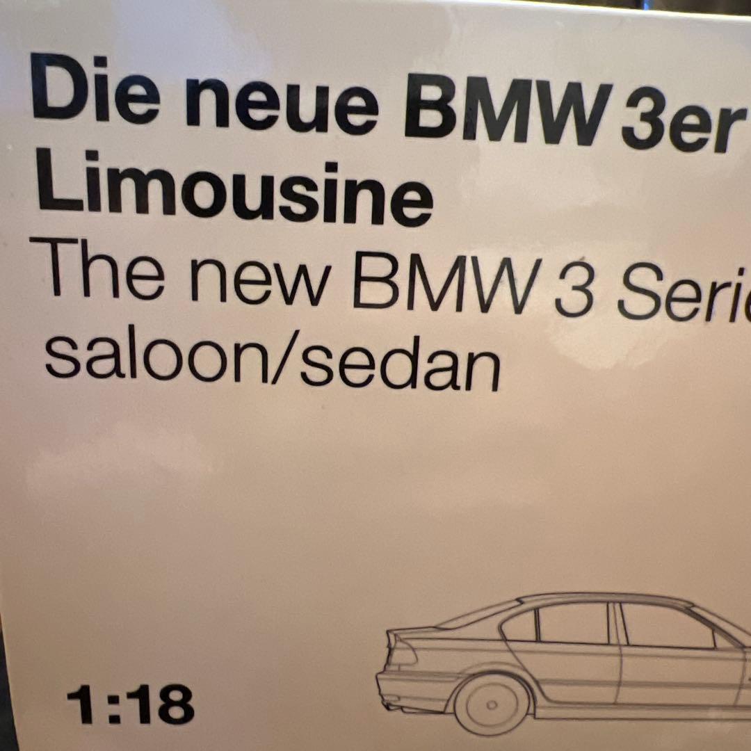 希少‼️ BMW E46前期　1:18 フィギュア　ミニカー