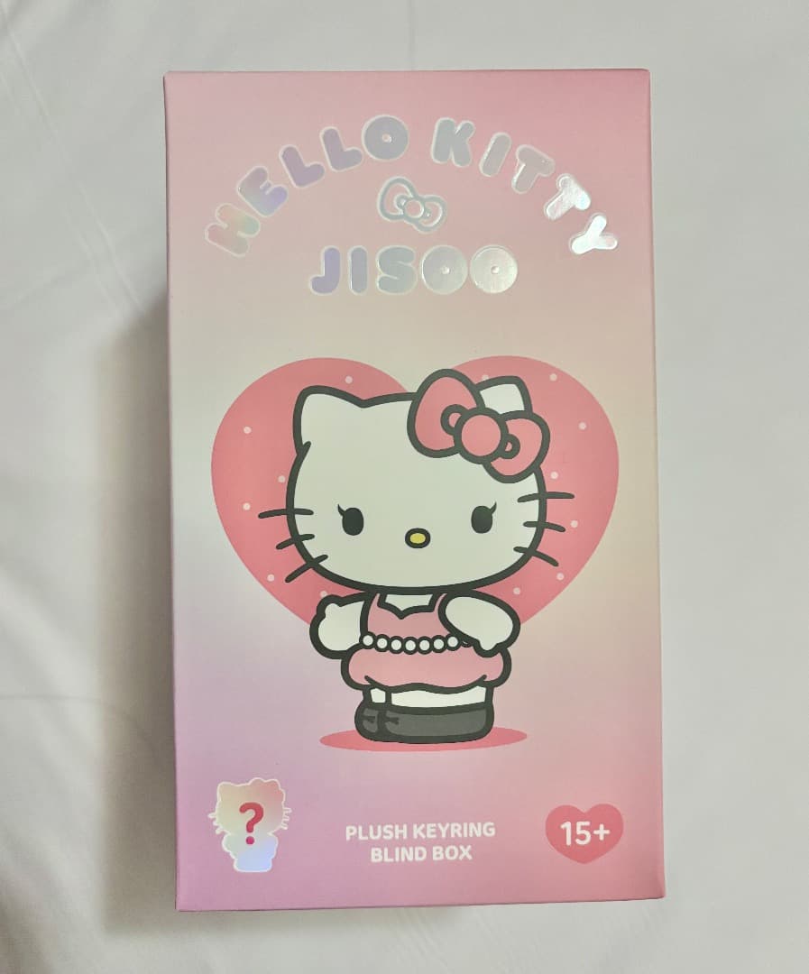 BLACKPINK ブラックピンク　ジス　キティ　コラボ　マスコットキーリング