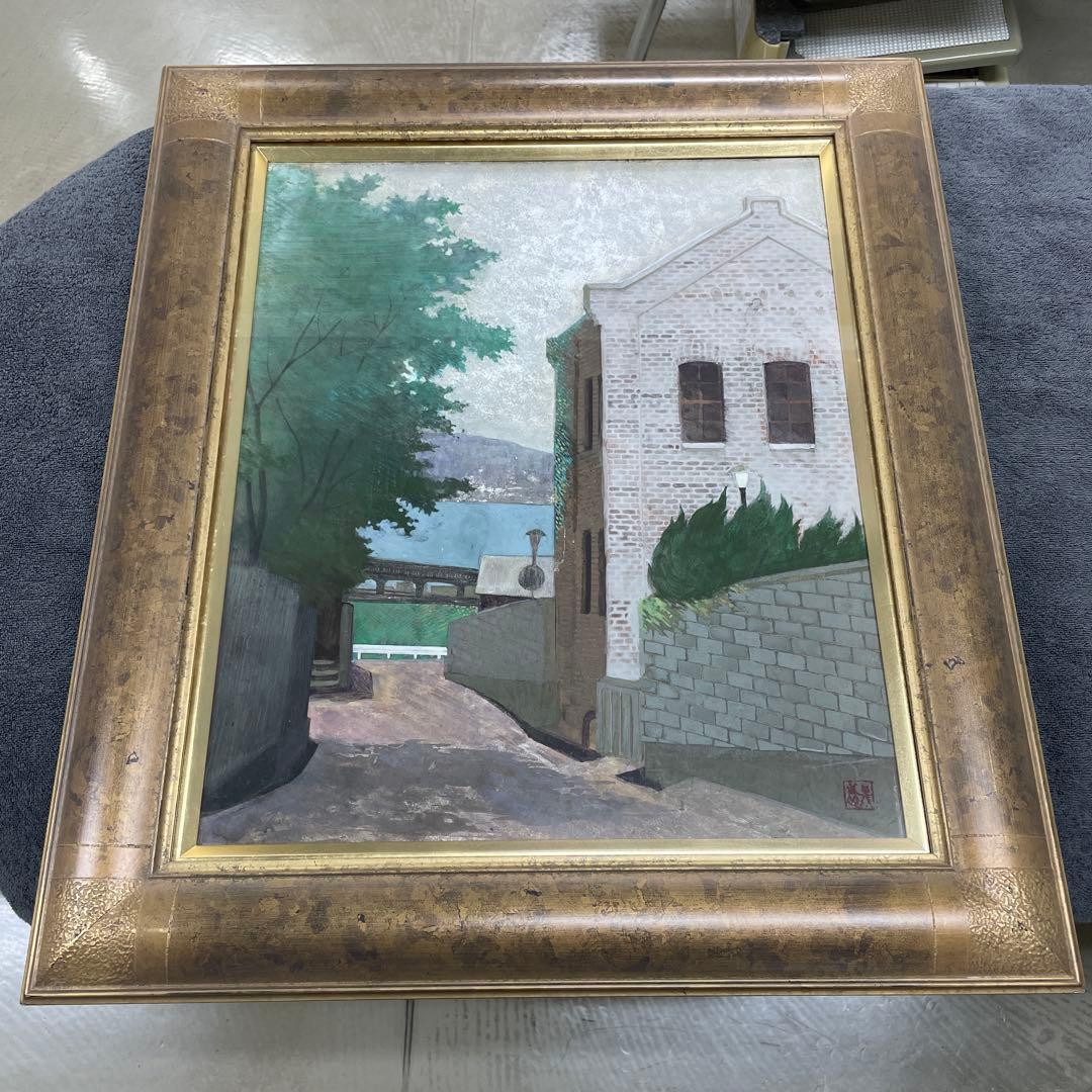 送料込み　水谷興志　日本画