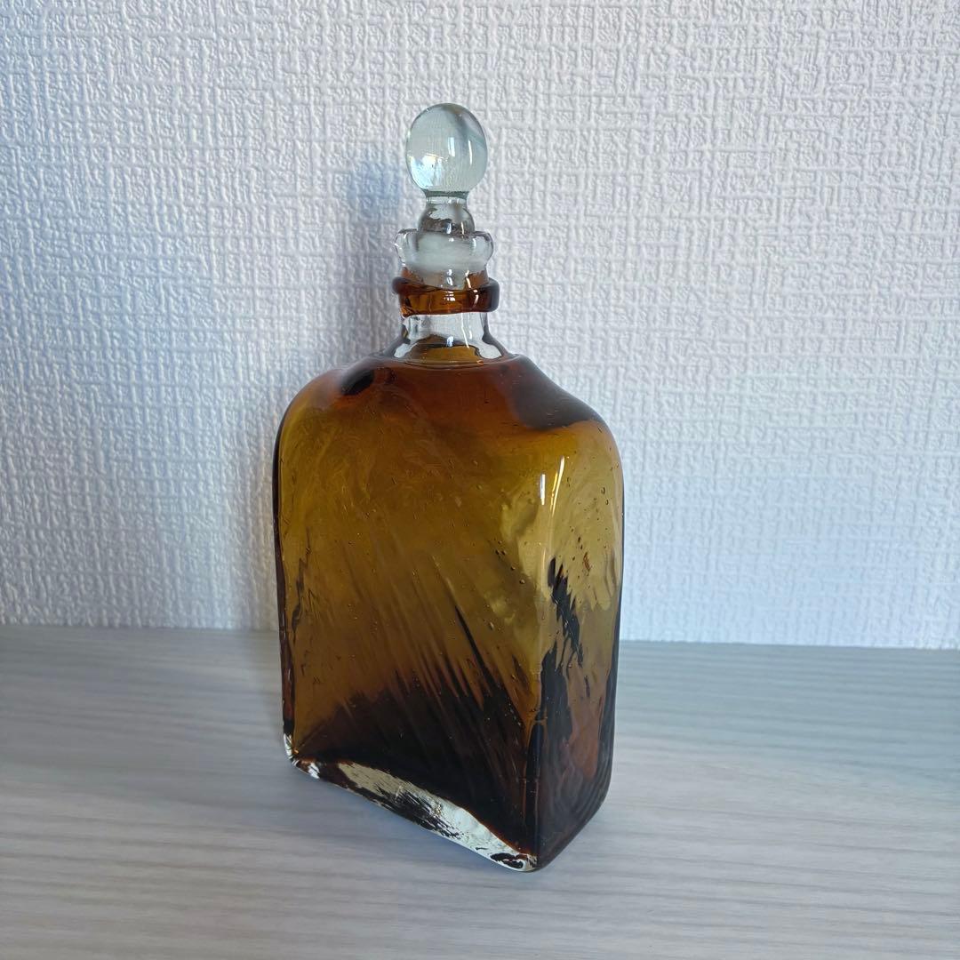 【倉敷ガラス】小谷眞三 ウイスキーボトル3点