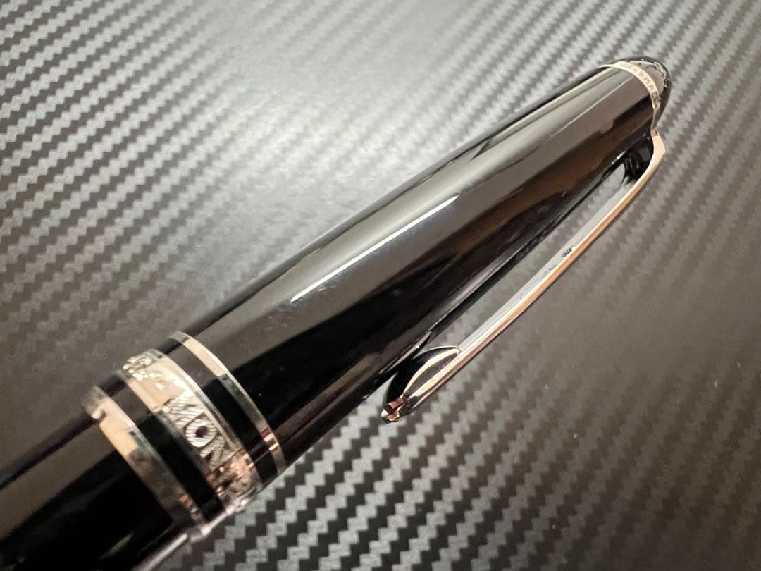 極美品 モンブラン ボールペン P163 プラチナライン