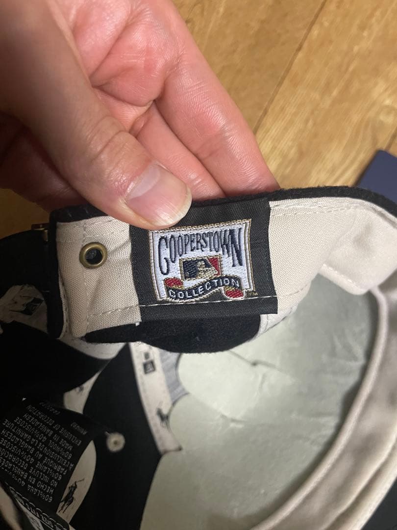 ラルフローレン×ヤンキース×ニューエラ キャップ 9FIFTY 黒