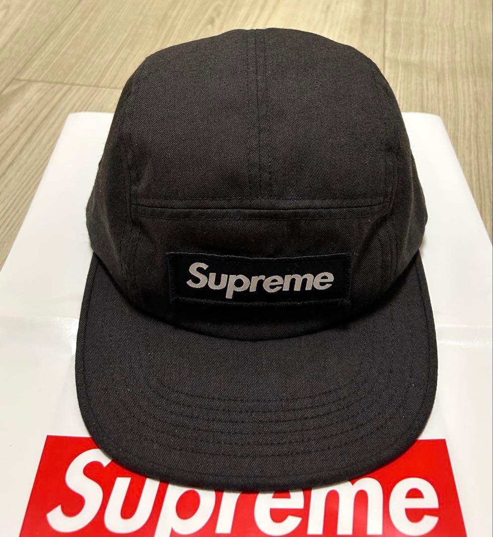 24時間以内発送 完売品 極美品 黒色 Supreme Camp Cap