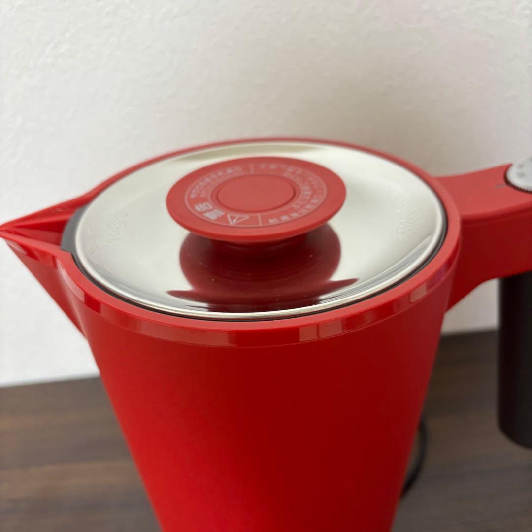 保証付★タイガー魔法瓶 電気ケトル 温度調節 PTQ-A100RR レッド