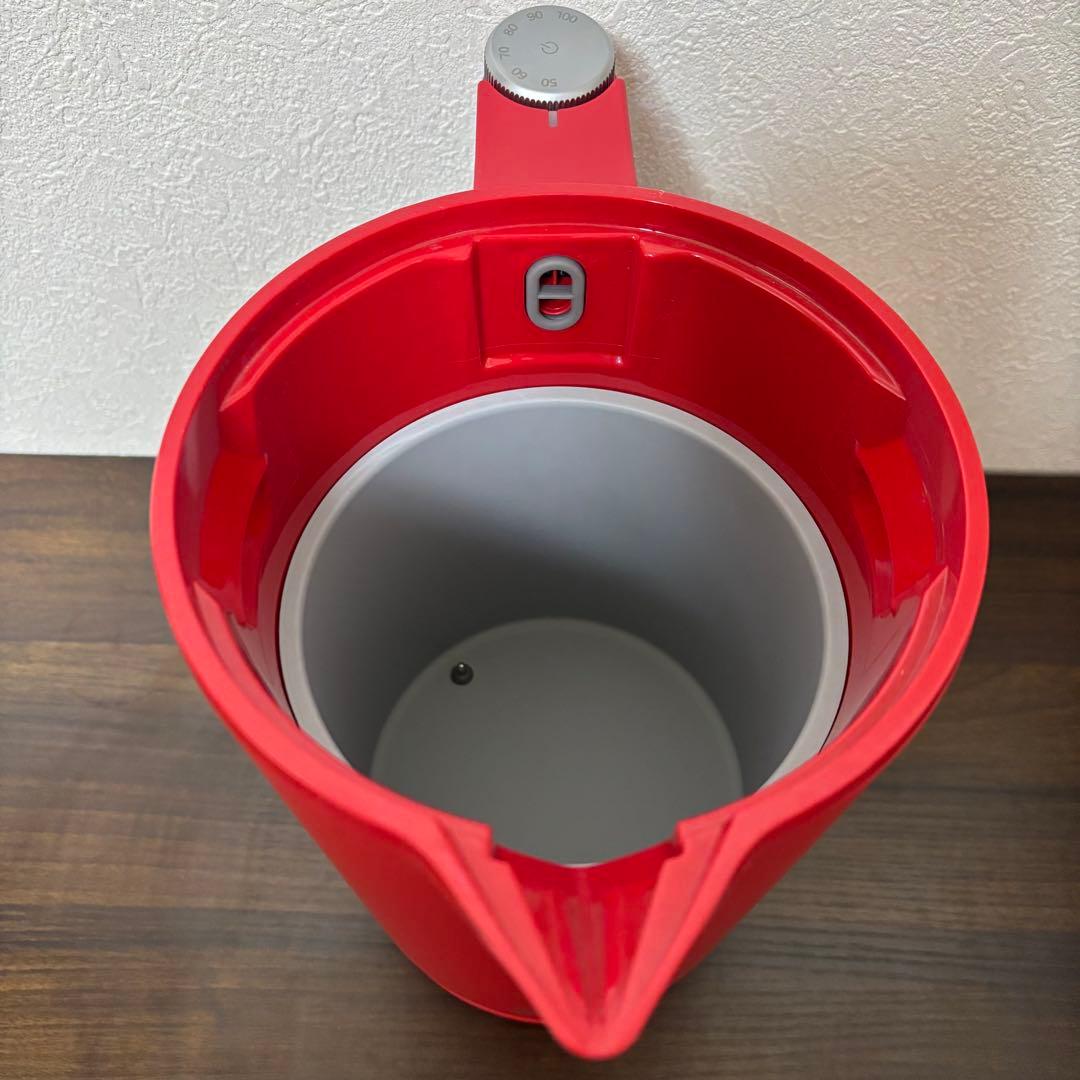 保証付★タイガー魔法瓶 電気ケトル 温度調節 PTQ-A100RR レッド