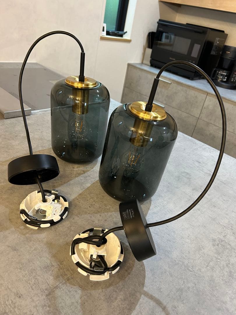 【超美品】DAIKO DPN-42452 YG ペンダントライト 2個