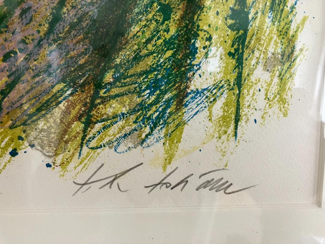 テオ・トビアス 「新世界」　リトグラフ　限定175部　直筆サインあり