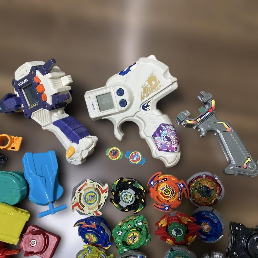 レア品あり♪ベイブレードセット 16個とシューター付き
