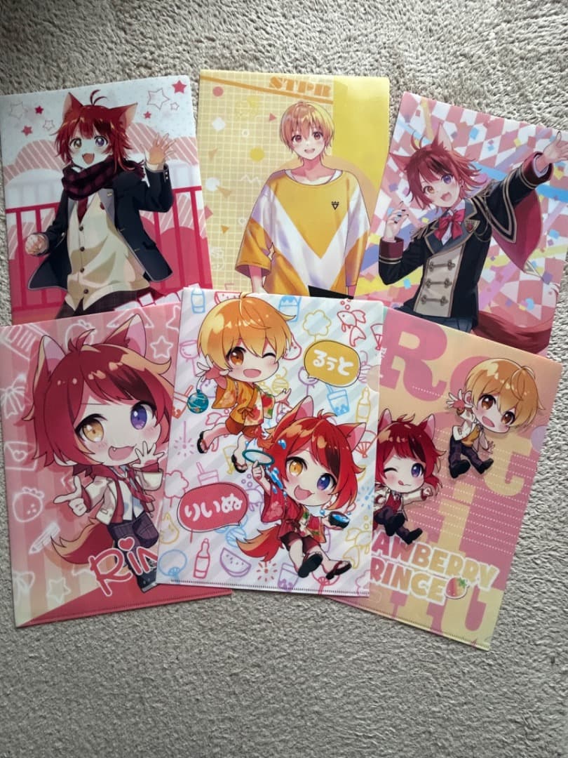 すとぷり　クリアファイル