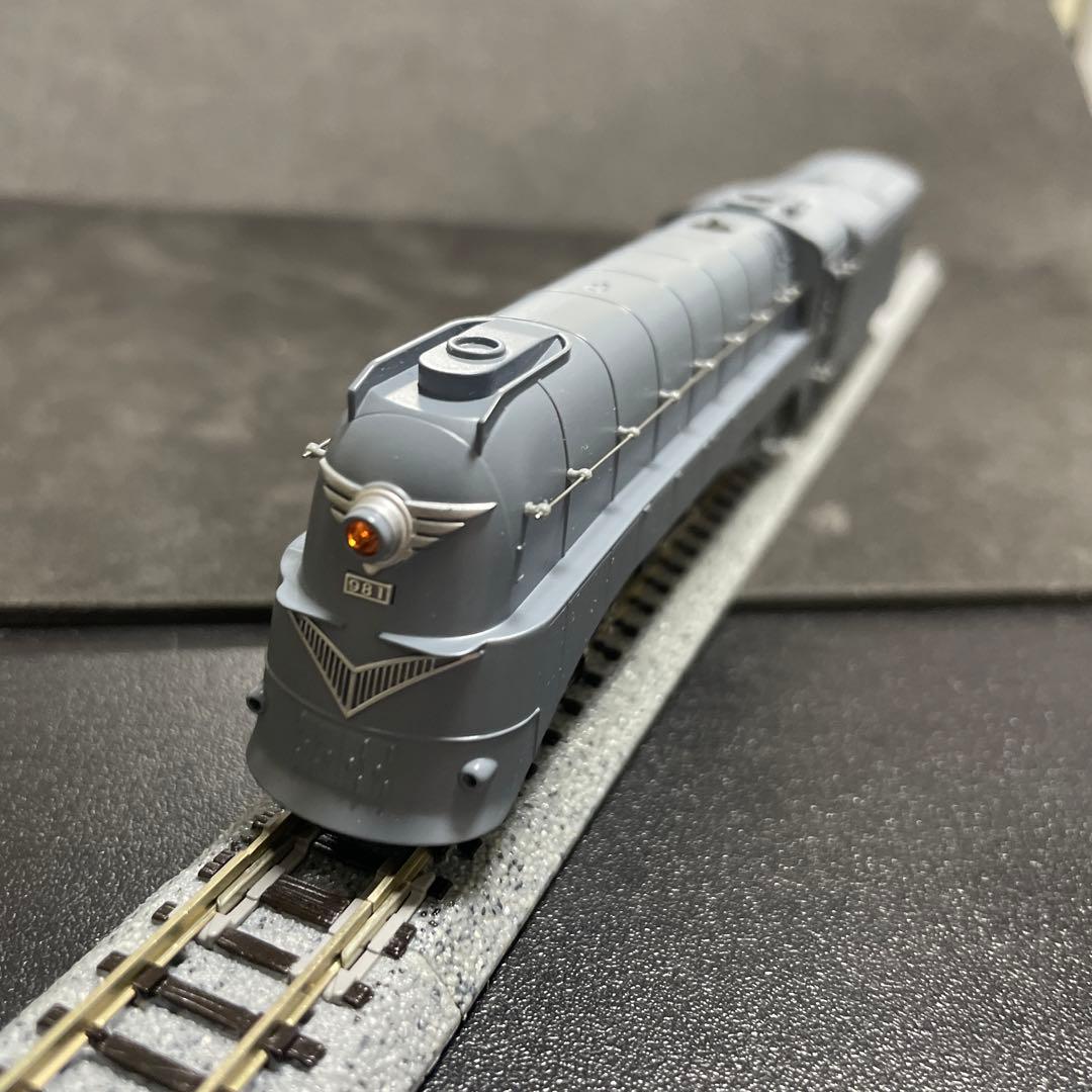 満鉄パシナ　981 増備車　ライトグレー　A-8402セットバラシ