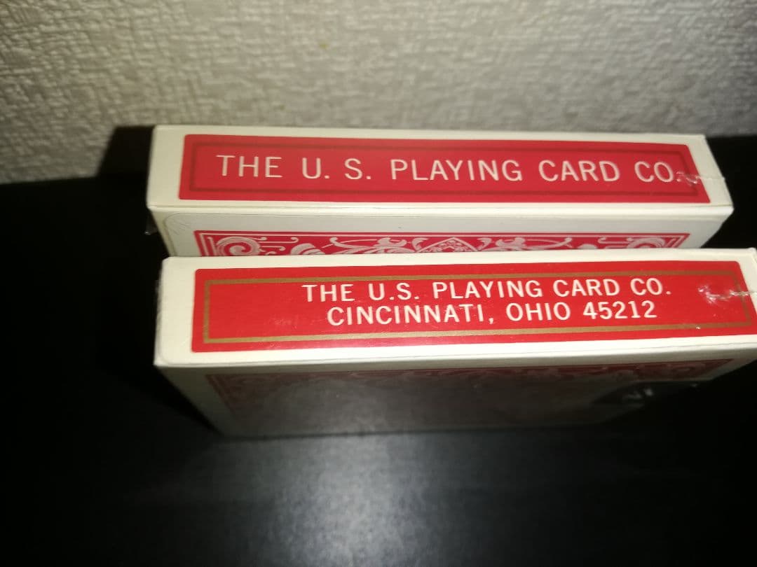 Vintage★U.S. Playing Card Co. 赤トランプ 2個