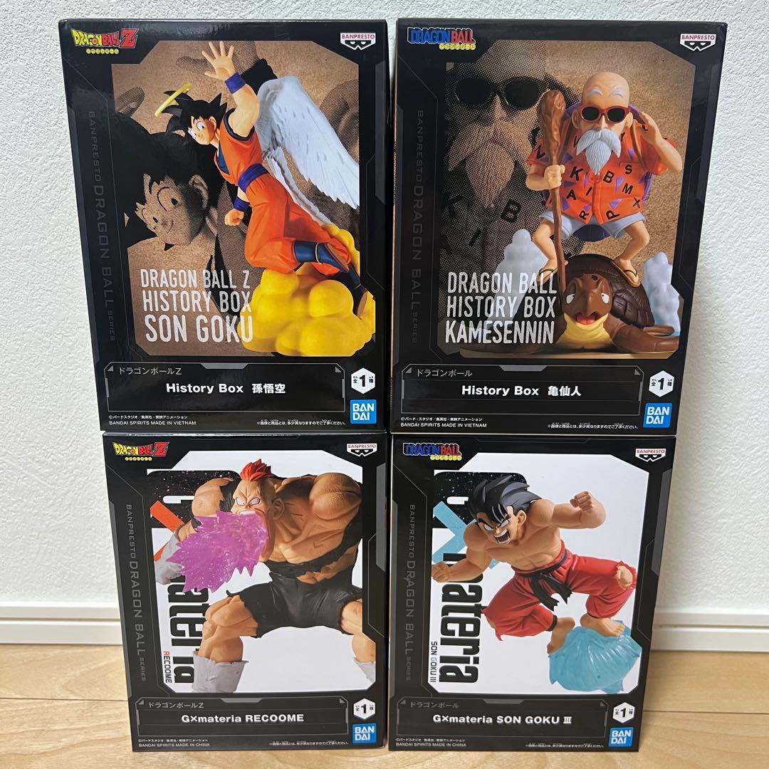 新品 ドラゴンボールZ フィギュア ４種