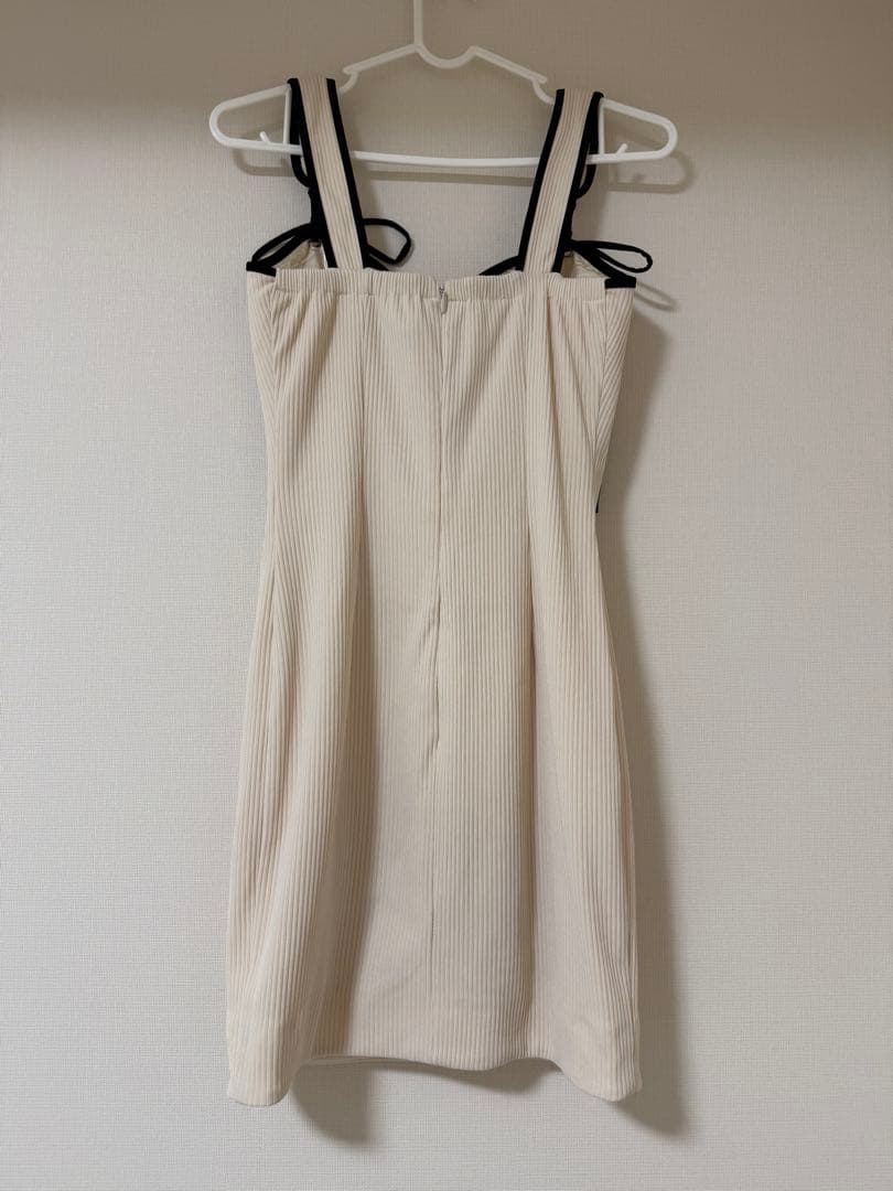 【Glossy by ROBE de FLEURS/グロッシー】 ミニドレス S