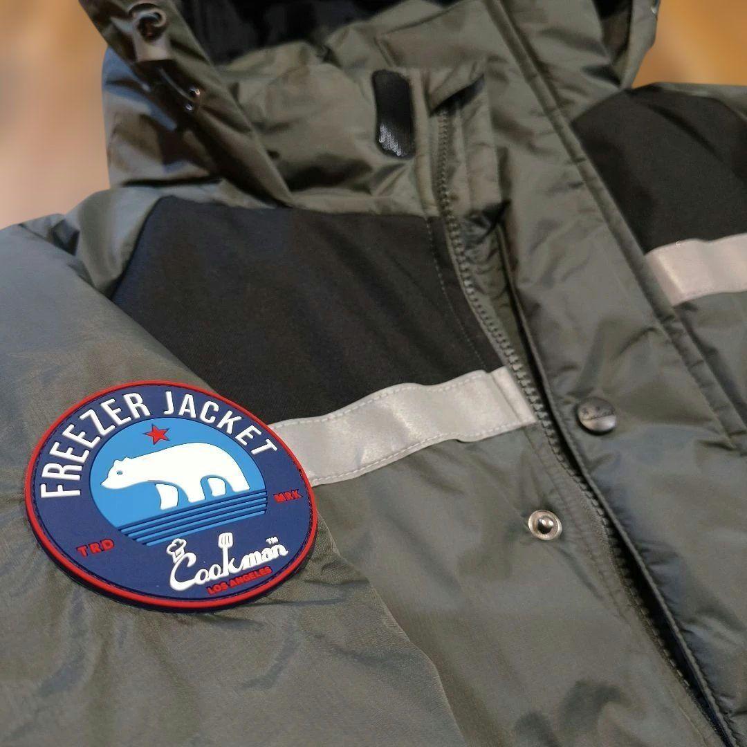 美品★COOKMAN クックマン★グレーFREEZER JACKET★サイズXL
