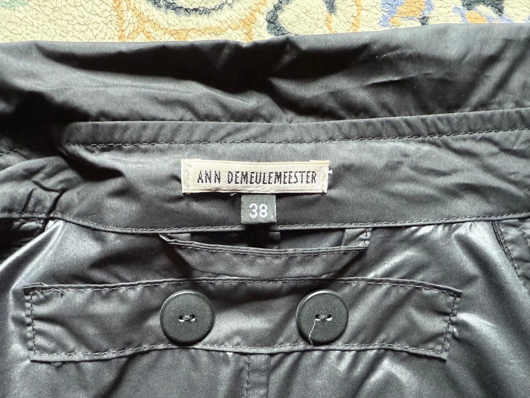 Ann Demeulemeester/本人期/ナイロンチェスターコート