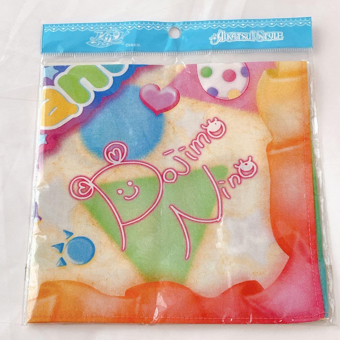 堂島ニーナ　アニオン　マグバッジ　アニON アイカツスタイル　サイン　ハンカチ