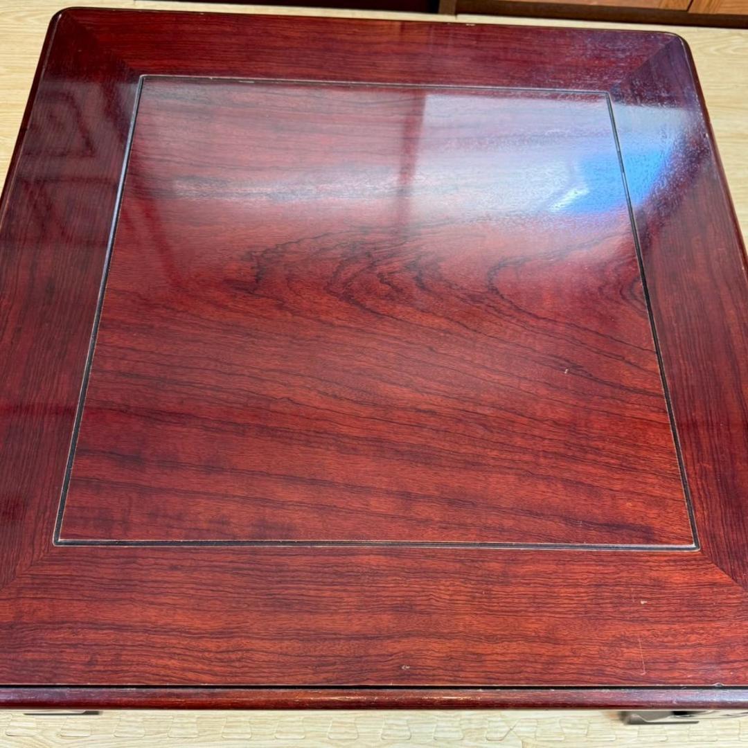 『昭和レトロ』木村研磨　折り畳みテーブル　ちゃぶ台　アンティーク ローテーブル