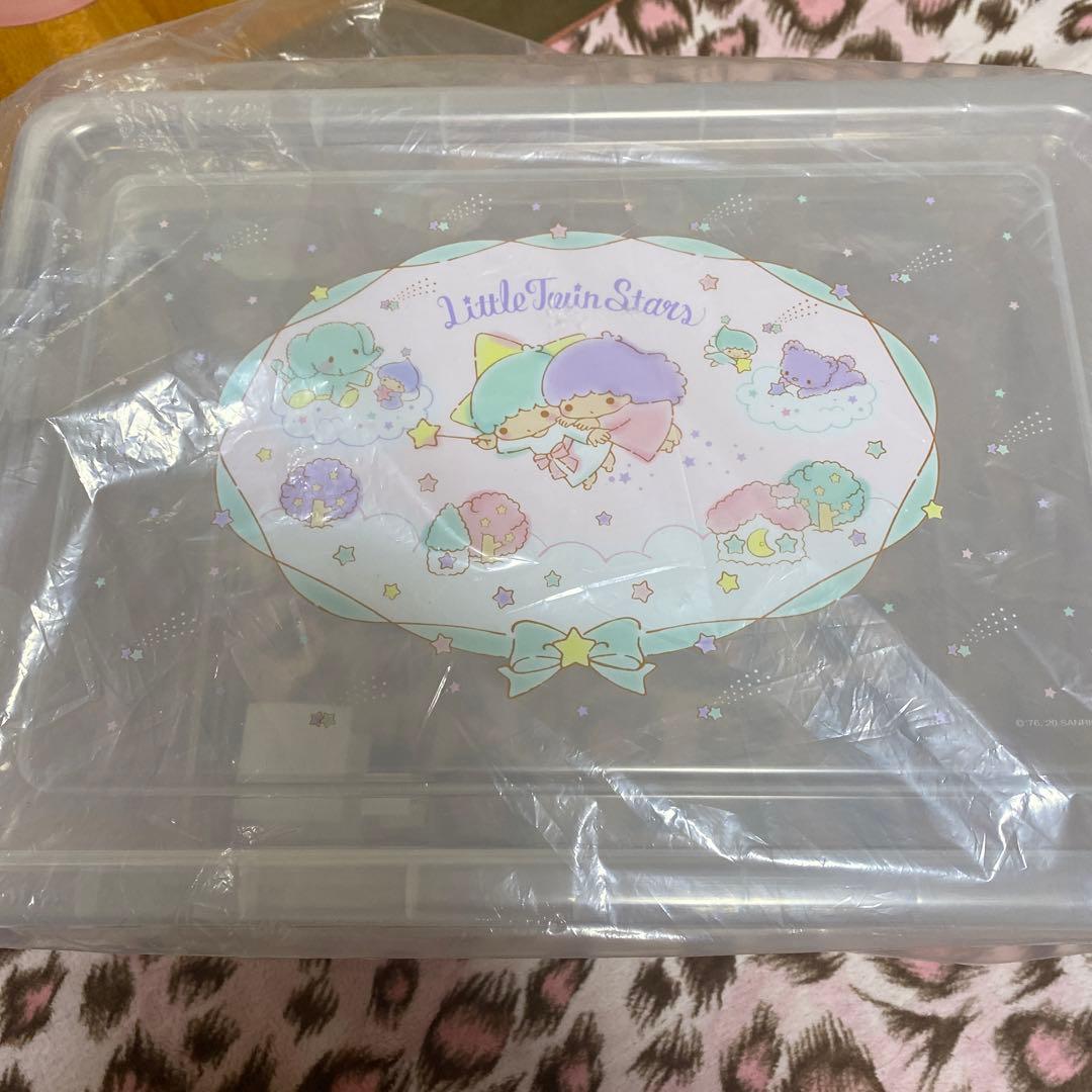 サンリオ キキララ マイメロ クリア収納ケースセット