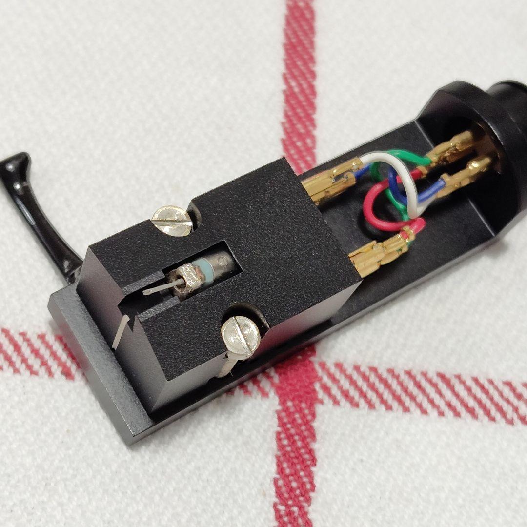 DENON MCカートリッジ DL-103 シェル AT-MG10 音質良好