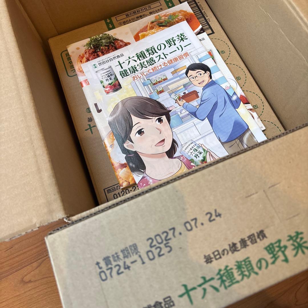 【25.9.15到着品】世田谷自然食品　16種類の野菜　2箱セット