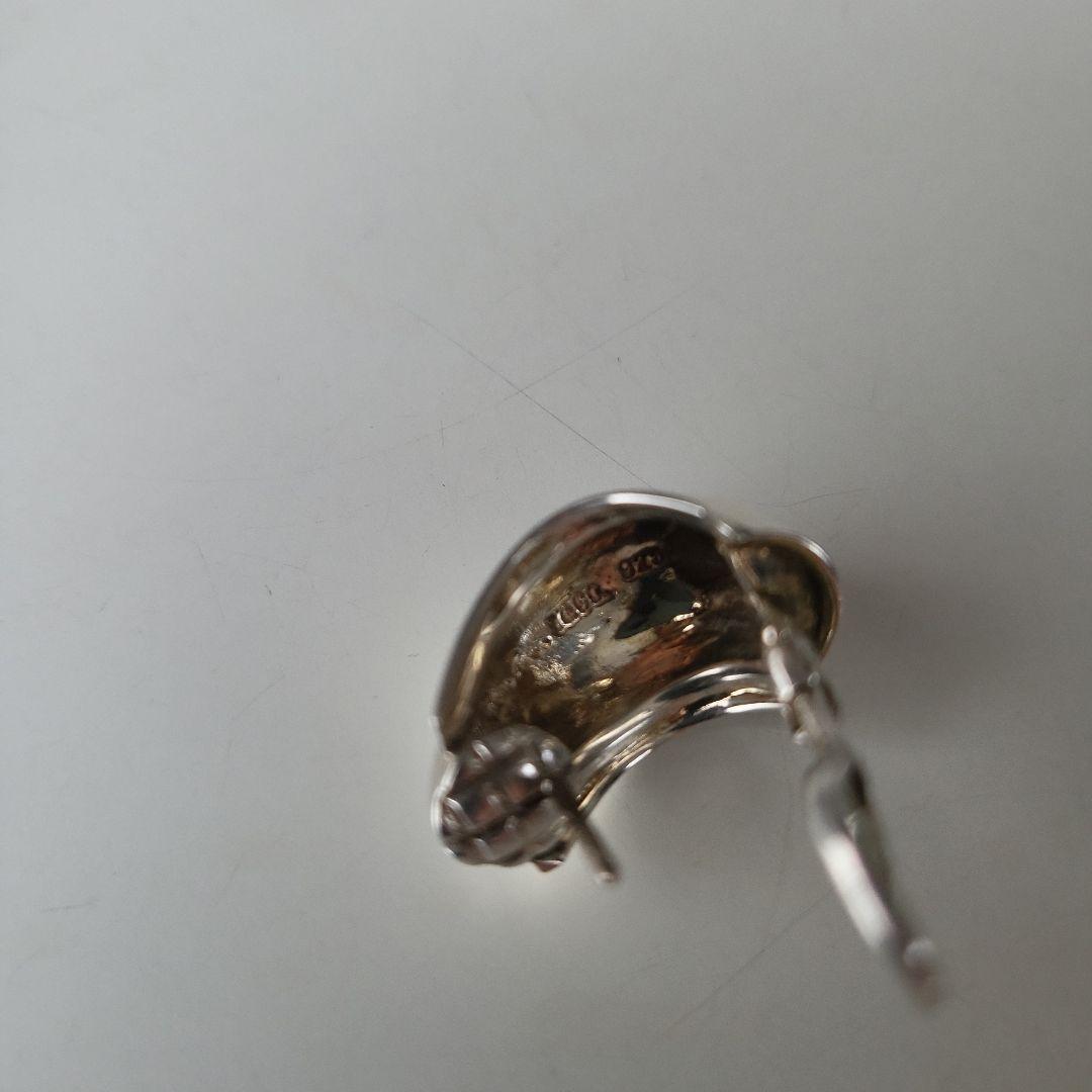 ティファニー　ボーン　ドーム型ピアス