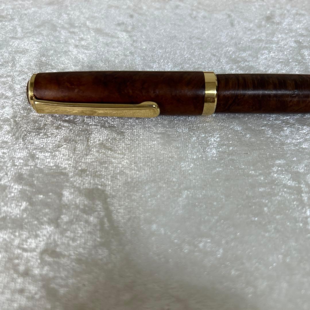 Platinum #3776木製ブラウン万年筆
