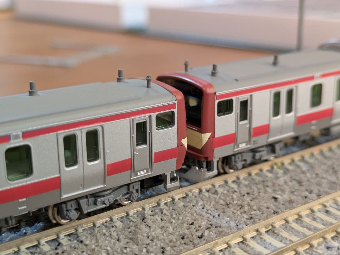 ★カルシ★ kato e531系常磐線・上野東京ライン　赤電ラッピング