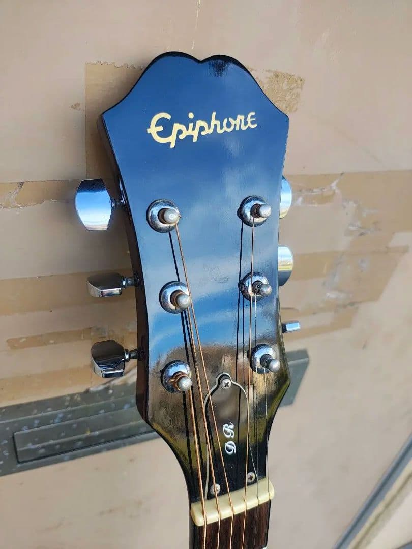 美品 Epiphone DR-100 NA コンタクトピックアップ２個搭載