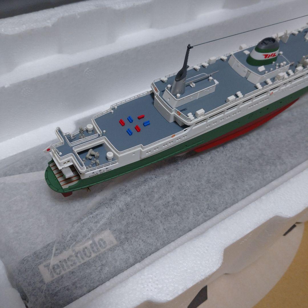 天賞堂　青函連絡船 サウンド・ディスプレイモデル 1/500 　松前丸