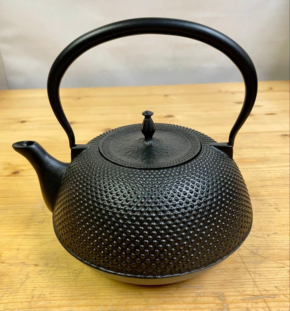 (いそまる) 未使用　OIGEN 及源　南部鉄瓶　アラレ