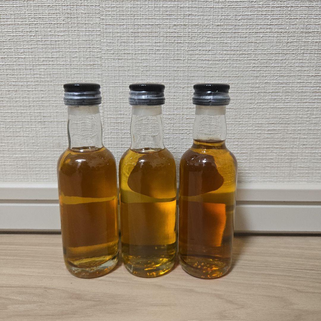 GLENGOYNE　旧ボトル　3本　グレンゴイン　ミニボトル