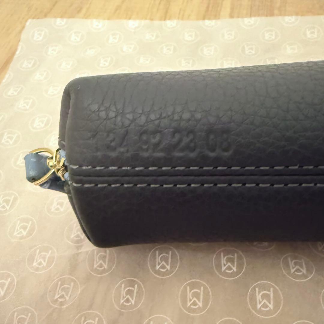 ✨新品✨ MAISON de SABRÉ グレー ペンケース 筆箱 レザー