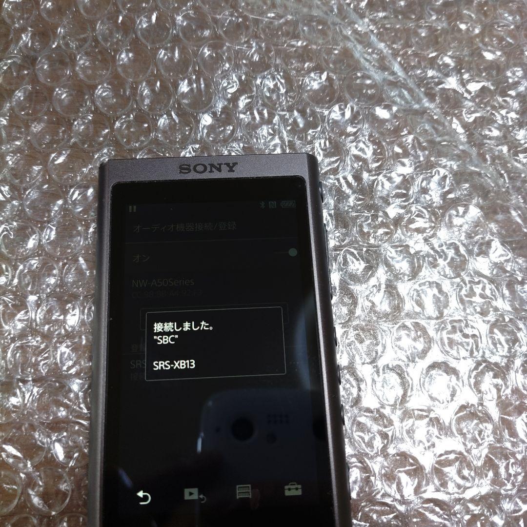 ソニーウォークマン　NW−A55　管理ナンバー7380