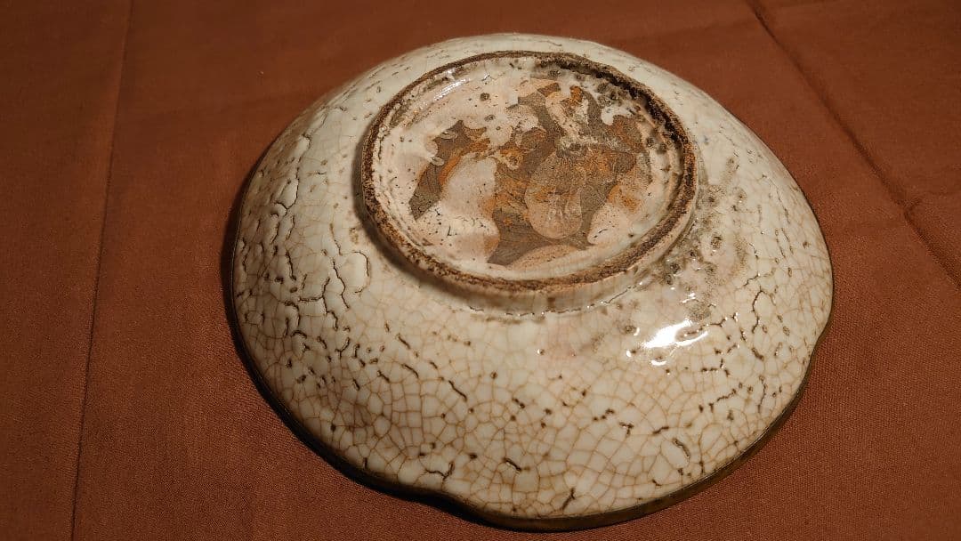 李朝　白磁　古染　染付　龍の図　銀縁　古玩　鑑賞陶器　蔵出し