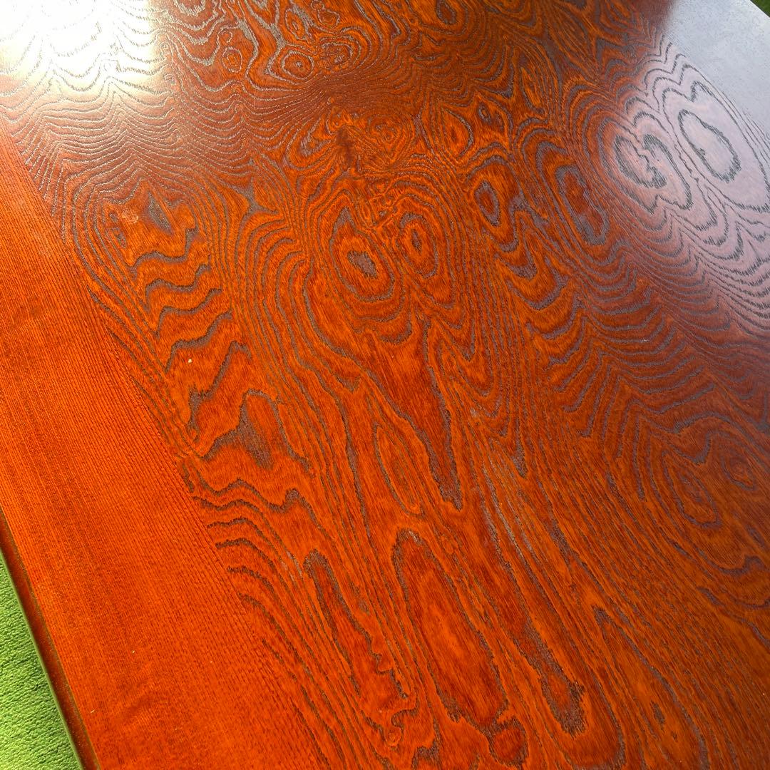 木製こたつ 彫刻入り